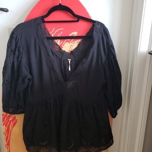 Black Free People top